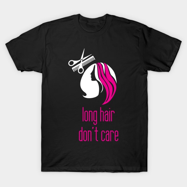 Long Hair Dont Care T-Shirt by UnPetitDeux
